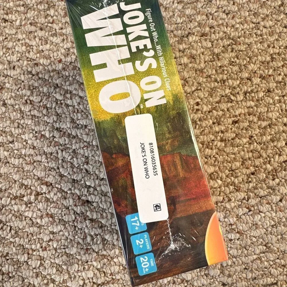 Joke’s on who 17+ party game / tabletop game